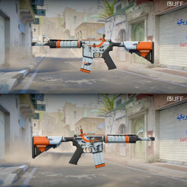 Rifa N. 349 - 🧡M4a4 | Asiimov BS