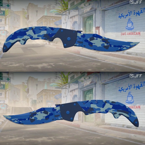 Rifa N. 245 - 🔪Falchion | Bright Water FN