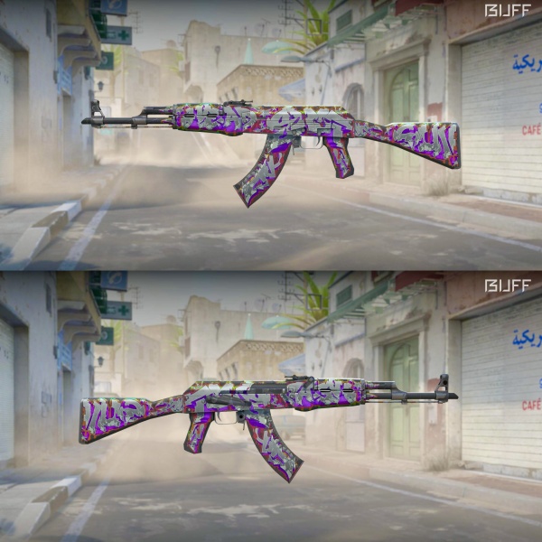Rifa N. 218 - 💜AK-47 | Headshot FT