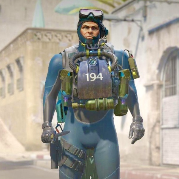 Rifa N. 250 - 🤿Agente CT | Frogman 
