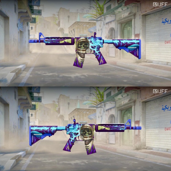 Rifa N. 307 - 💙M4a4 | Desolate Space MW