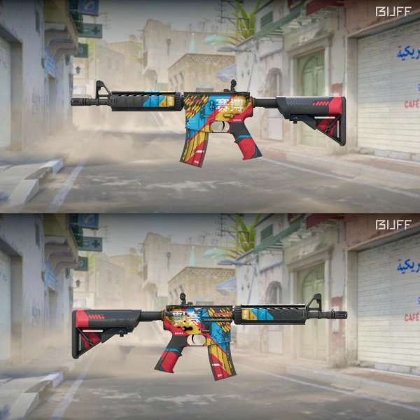 Rifa N. 374 - ❤️2x M4a4 | Cyber Security WW