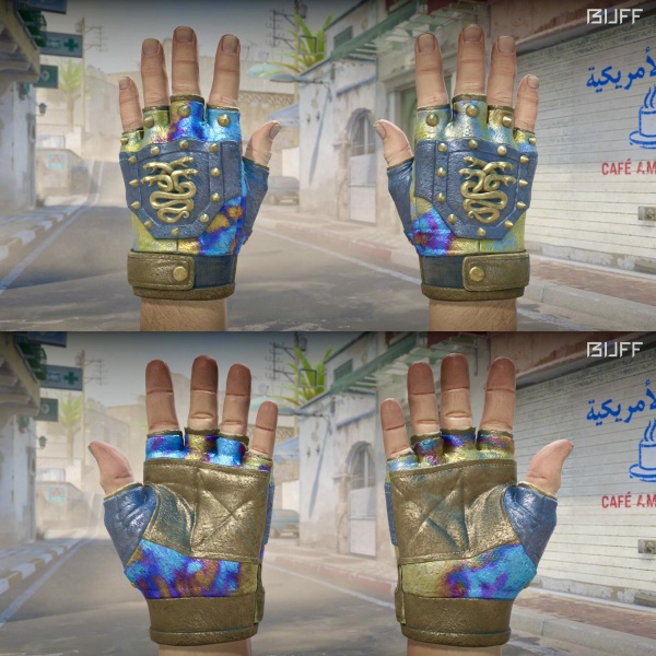 Rifa N. 381 - 🧤Luvas | Case Hardened FT