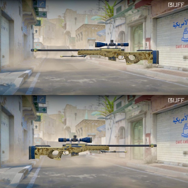 Rifa N. 421 - 💛AWP | Queen’s Gambit FT