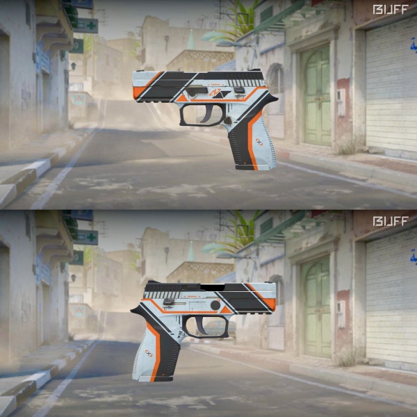 Rifa N. 430 - 🍀3x P250 | Asiimov FT