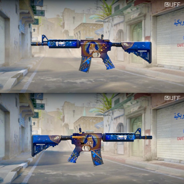 Rifa N. 454 - 💙M4a4 | The Emperor FT