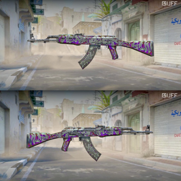Rifa N. 464 - 💜AK-47 | Headshot BS