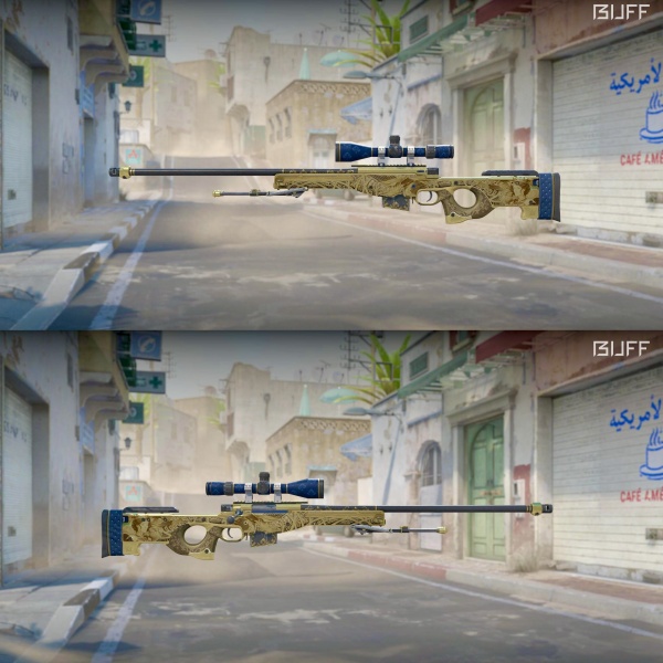 Rifa N. 524 - 💛AWP | Queen’s Gambit FT
