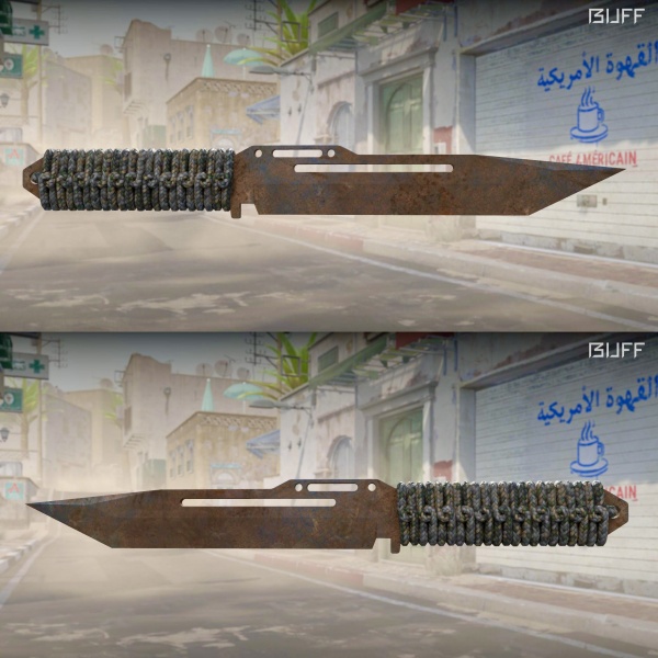 Rifa N. 543 - 🔪Paracord | Rust Coat BS