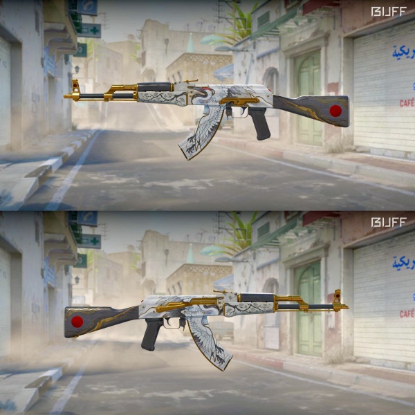 Rifa N. 585 - 💛AK-47 | Crane MW