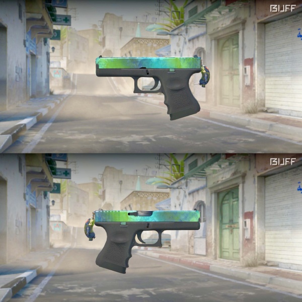Rifa N. 591 - 💚Glock-18 | Gamma Doppler FT PH4