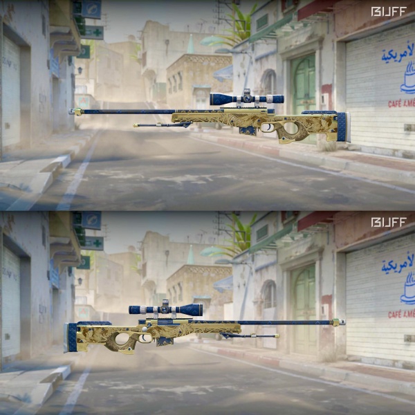Rifa N. 596 - 💛AWP | Queen’s Gambit FT