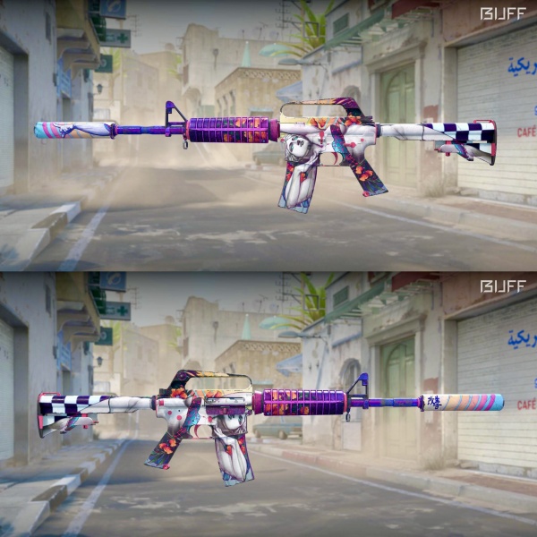 Rifa N. 602 - 💜M4a1-S | Vaporwave FT