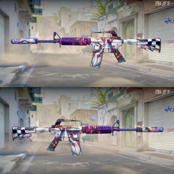 Rifa N. 626 - 💜M4a1-S | Vaporwave WW