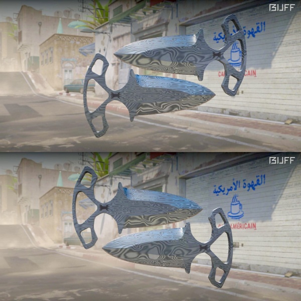 Rifa N. 651 - 🔪Shadow | Damascus Steel FT