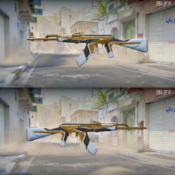 Rifa N. 662 - 💛AK-47 | Oligarch FT