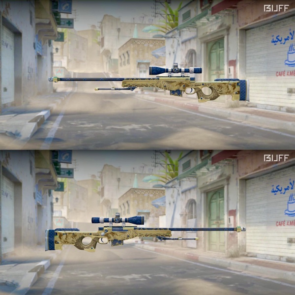 Rifa N. 684 - 🍀2x AWP | Queen’s Gambit FT